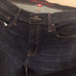 Lucky Brand Women's Dark Blue High Rise Jeans